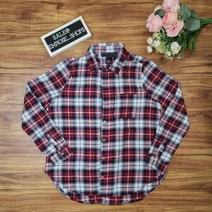 Red, White, And Blue Flannel